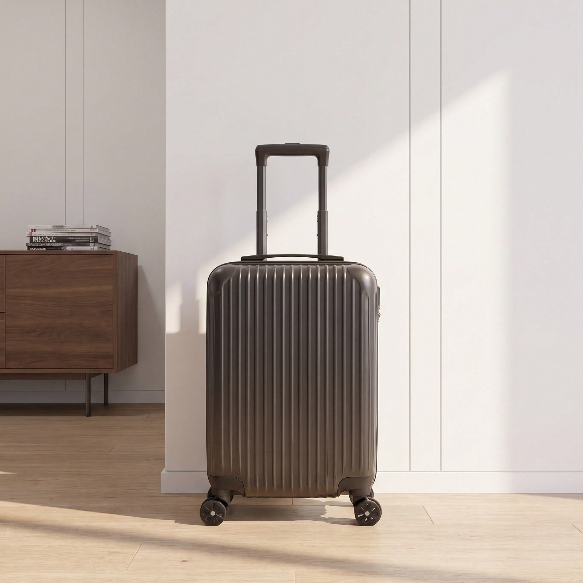 Spinner Wheel Rolling Suitcase 20 Inch - ABS 소재의 견고한 외피를 가진 여행용