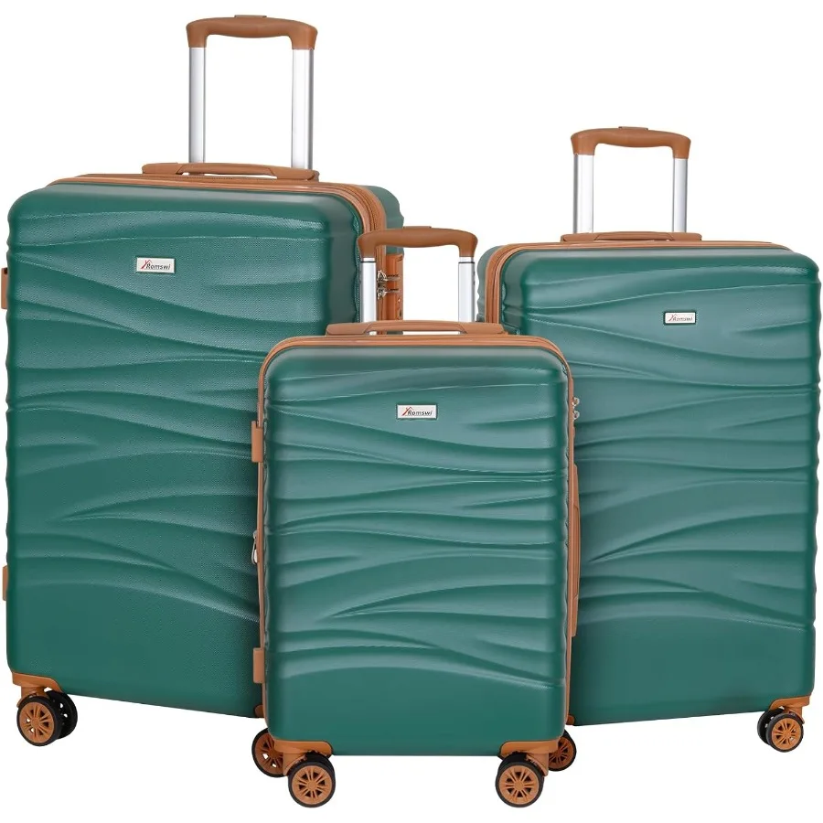 Expandable Hard Shell Luggage Set - 확장 가능한 하드 케이스 3개 세트,