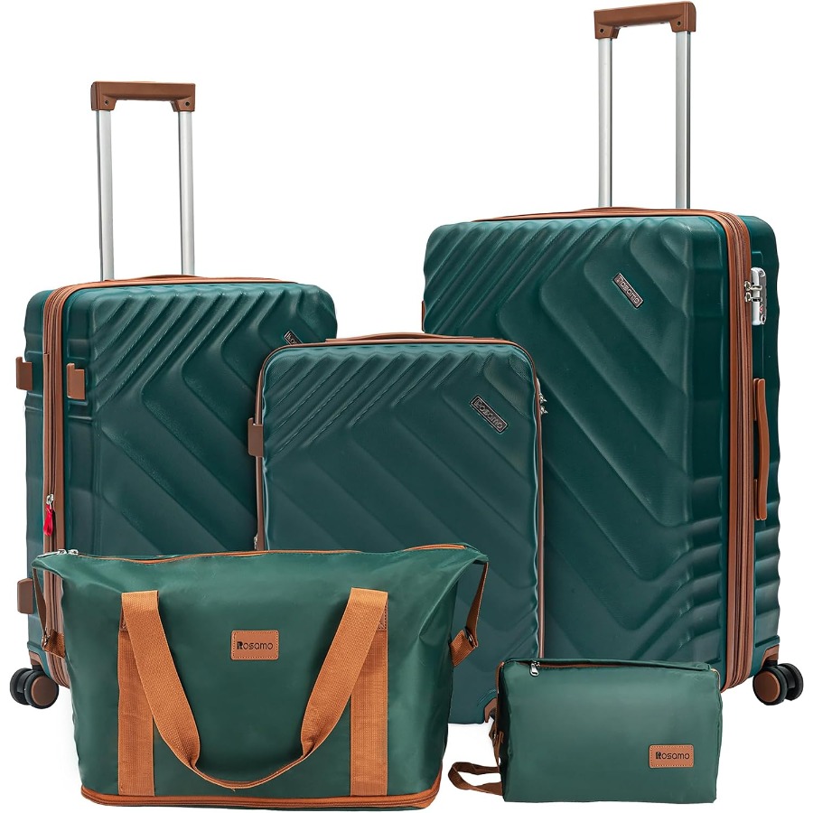 Expandable Hard Shell Luggage Set - 5개로 구성된 하드 셸 확장형 여행