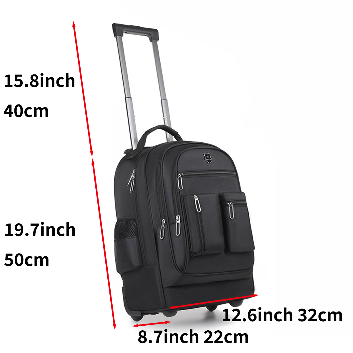 바퀴 달린 백팩, 20인치 노트북 수납 가능한 바퀴 달 - Foldable Rolling Luggage Bag 리뷰 및 가격