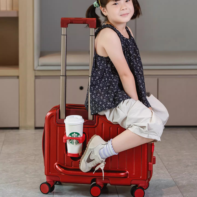 최신 디자인 어린이용 여행 가방, 앉고 타는 20인치  - Spinner Wheel Rolling Suitcase 20 Inch 리뷰 및 가격