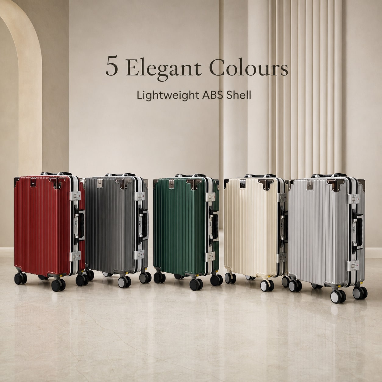 20인치 휴대용 수하물, 항공사 승인, 견고한 알루미늄 - Cabin Size Lightweight Travel Trolley 리뷰 및 가격
