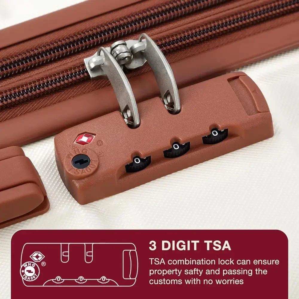 확장형 3피스 하드쉘 여행가방 세트 (스피너 휠 포함) - Expandable Hard Shell Luggage Set 리뷰 및 가격