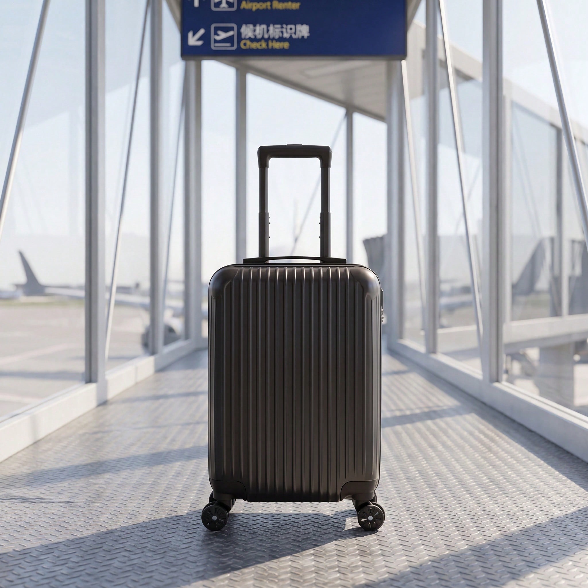 ABS 소재의 견고한 외피를 가진 여행용 수하물 상자, - Spinner Wheel Rolling Suitcase 20 Inch 리뷰 및 가격