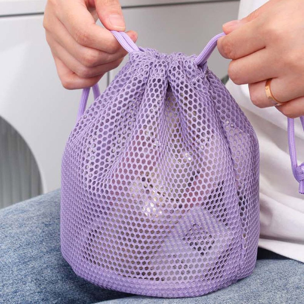 새로운 도파민 컬러 화장품 파우치, 메시 소재, 대용량 - Cosmetic Bags 리뷰 및 가격