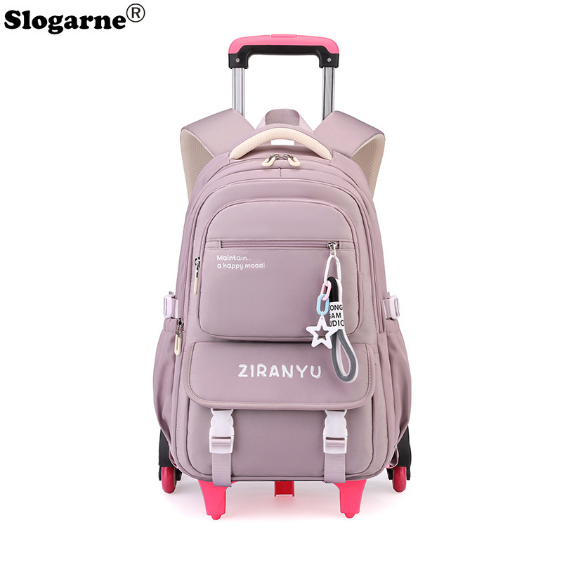 학생용 트롤리 백팩, 어린이용 2026년 신제품, 6개 - Foldable Rolling Luggage Bag 리뷰 및 가격