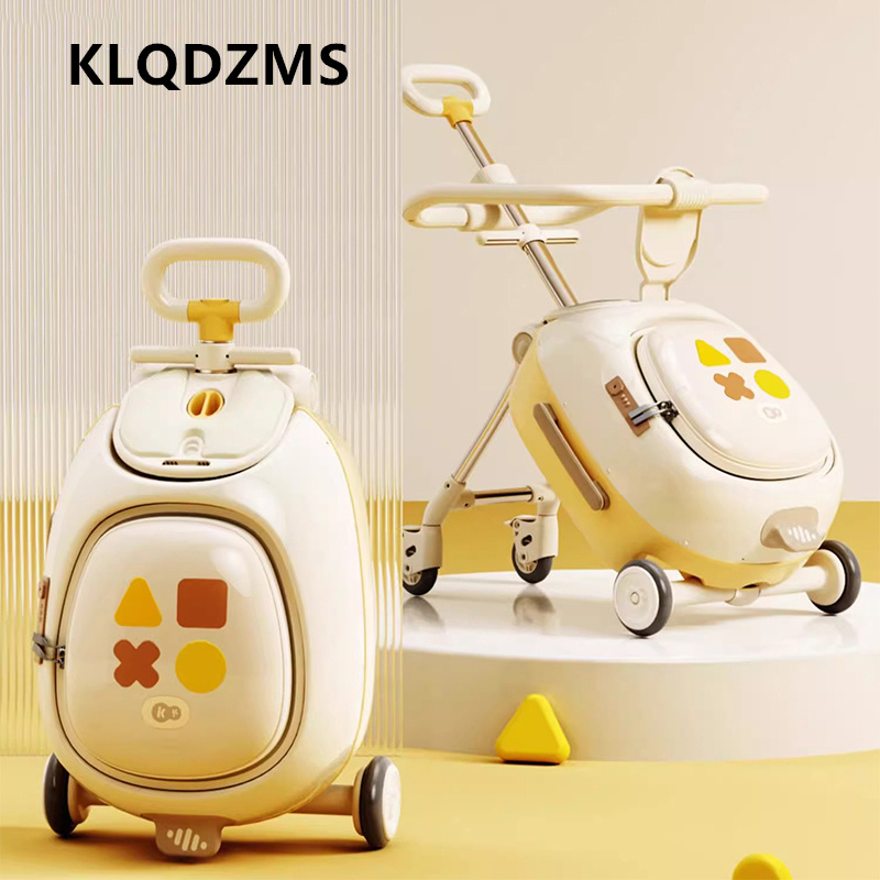 KLQDZMS ABS+PC 여행가방 어린이 탑승 상자  - Spinner Wheel Rolling Suitcase 20 Inch 리뷰 및 가격
