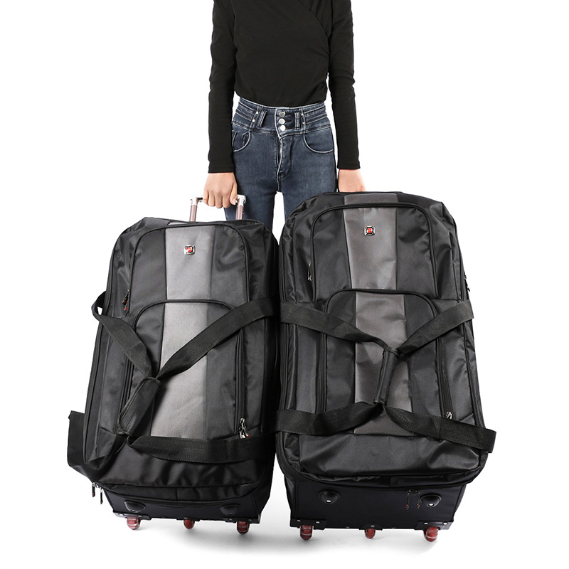 28/32 인치 대용량 롤링 수하물 트롤리 가방 바퀴  - Foldable Rolling Luggage Bag 리뷰 및 가격